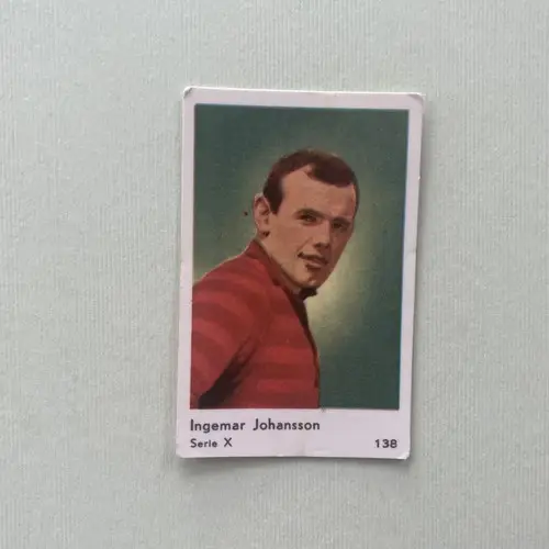 Ingemar Johansson — 1961 Serie X #138