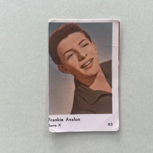 Frankie Avalon — 1961 Serie X #83