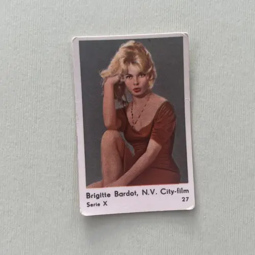 Brigitte Bardot — 1961 Serie X #27