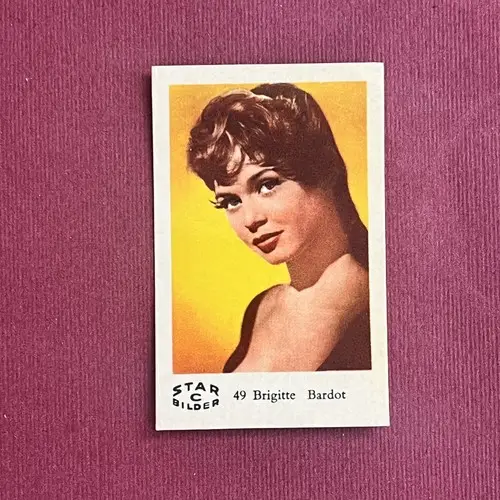 Brigitte Bardot — 1962 Star Bilder C #49