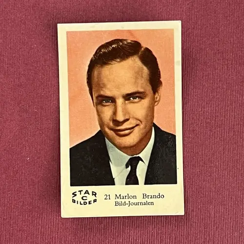 Marlon Brando — 1962 Star Bilder C #21