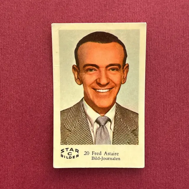 Fred Astaire — 1962 Star Bilder C #20