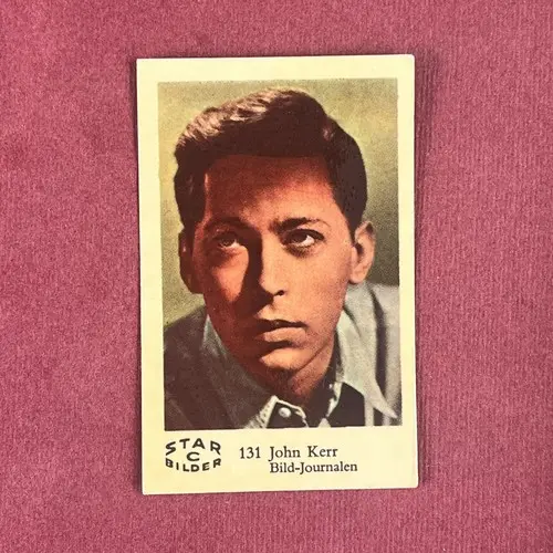 John Kerr — 1962 Star Bilder C #131