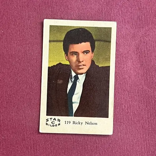 Ricky Nelson — 1962 Star Bilder C #119