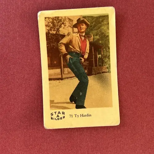 Ty Hardin — 1962 Star Bilder A #71