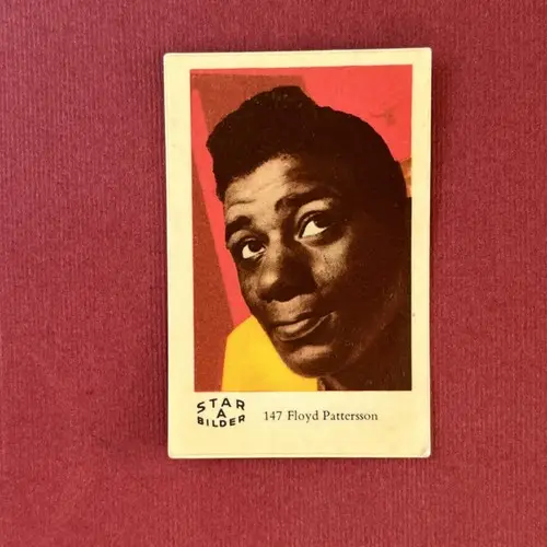 Floyd Patterson — 1962 Star Bilder A #147