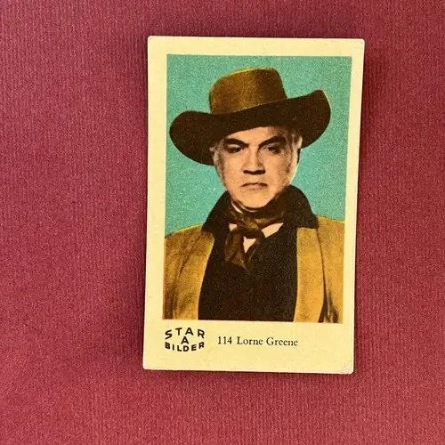 Lorne Greene — 1962 Star Bilder A #114