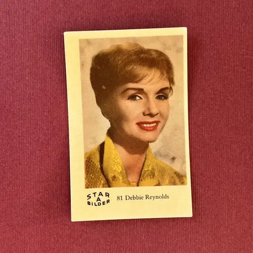 Debbie Reynolds — 1962 Star Bilder A #81