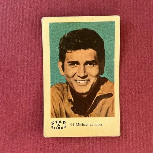 Michael Landon — 1962 Star Bilder A #94