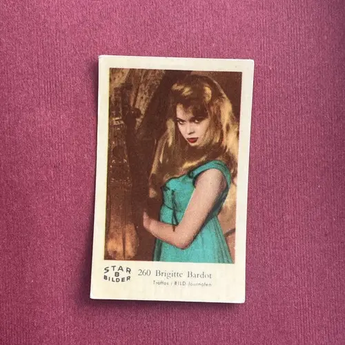 Brigitte Bardot — 1962 Star Bilder B #260