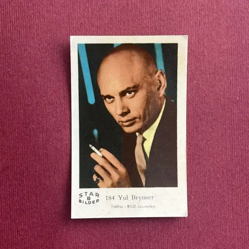 Yul Brynner — 1962 Star Bilder B #184