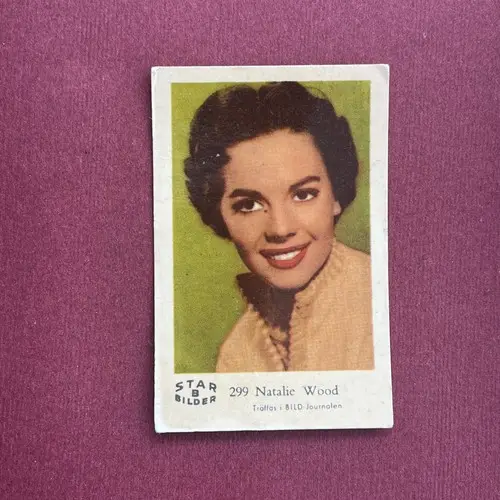 Natalie Wood — 1962 Star Bilder B #299
