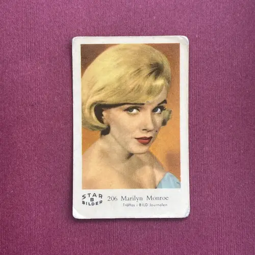 Marilyn Monroe — 1962 Star Bilder B #206
