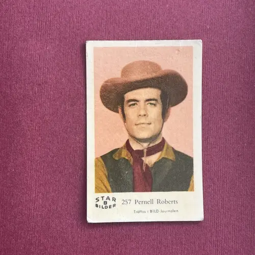 Pernell Roberts — 1962 Star Bilder B #257