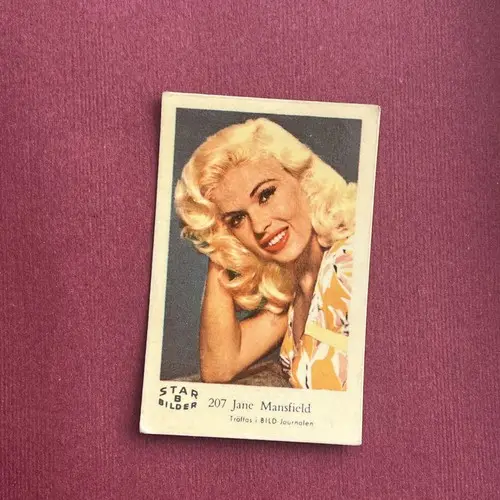 Jayne Mansfield — 1962 Star Bilder B #207