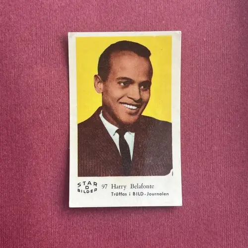 Harry Belafonte — 1963 Star Bilder D #97