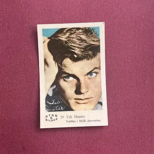 Tab Hunter — 1963 Star Bilder D #20