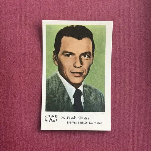 Frank Sinatra — 1963 Star Bilder D #26