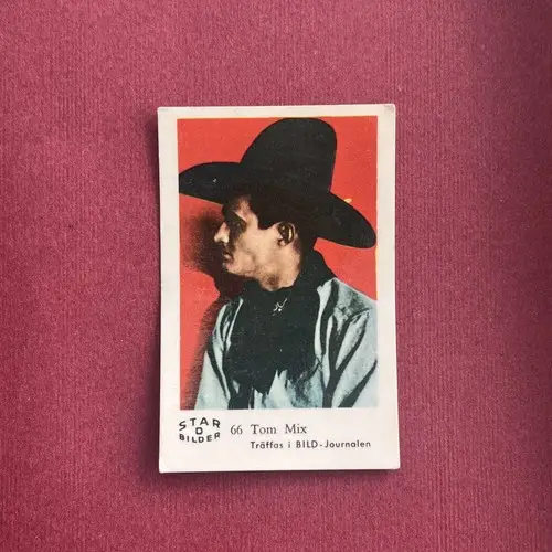 Tom Mix — 1963 Star Bilder D #66