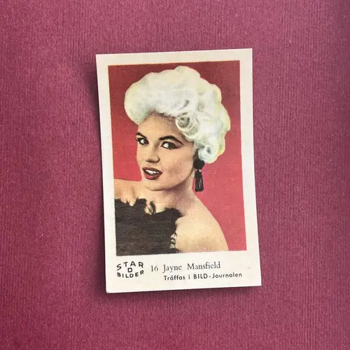 Jayne Mansfield — 1963 Star Bilder D #16