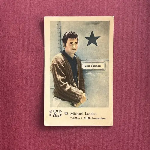 Michael Landon — 1963 Star Bilder D #98