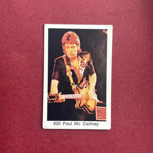 Paul McCartney — 1974 Popbilder utan punkt 1 #620