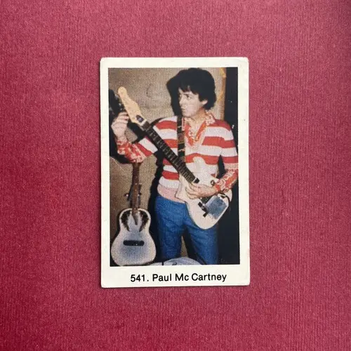 Paul McCartney — 1980 Popbilder med punkt V #541