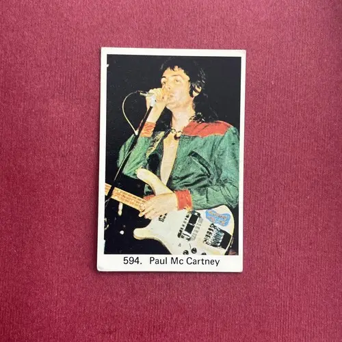 Paul McCartney — 1975 Popbilder med punkt III #594