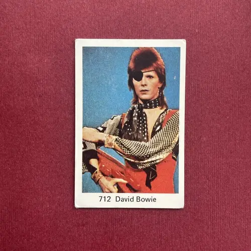 David Bowie — 1974 Popbilder utan punkt 1 #712
