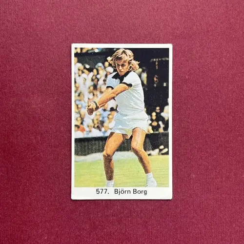 Björn Borg — 1975 Popbilder med punkt III #577