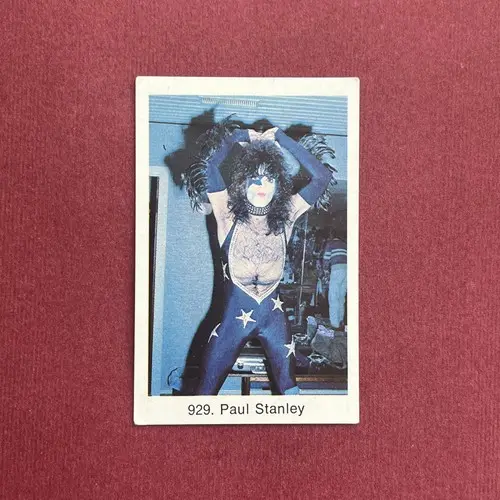 Paul Stanley — 1978 Popbilder med punkt IV #929