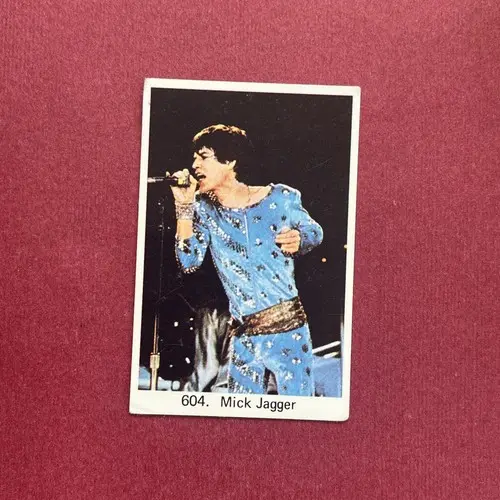 Mick Jagger — 1975 Popbilder med punkt III #604