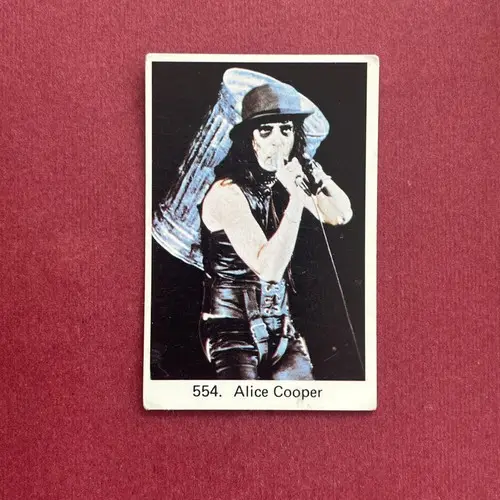 Alice Cooper — 1975 Popbilder med punkt III #554
