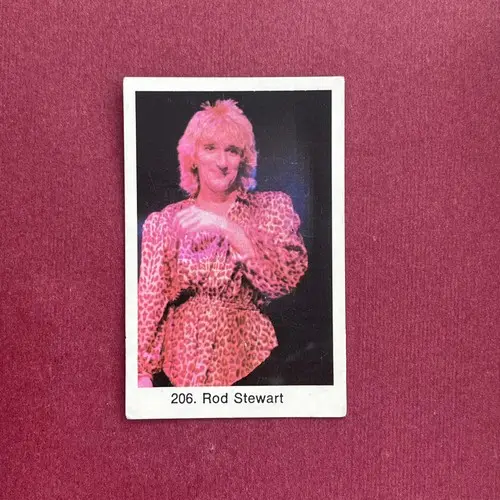 Rod Stewart — 1979 Popbilder med punkt I #206
