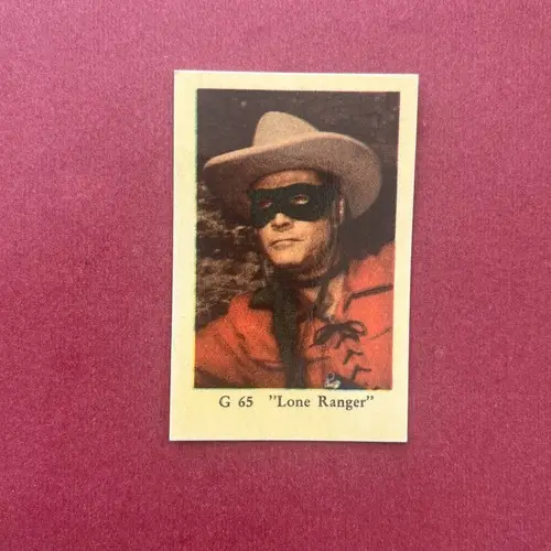 Lone Ranger 1964 G Set #65 Trading Card