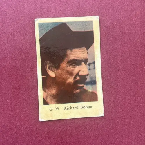 Richard Boone — 1964 Stora G #99