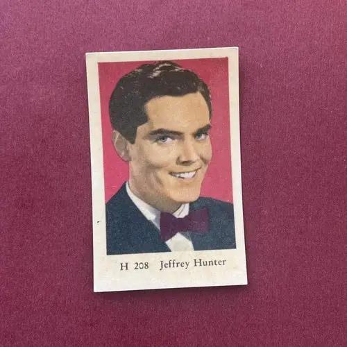 Jeffrey Hunter — 1961 H #208