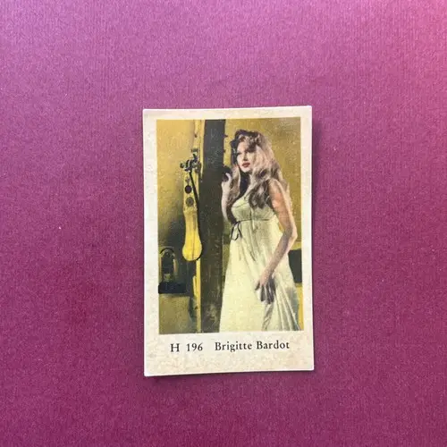 Brigitte Bardot — 1961 H #196