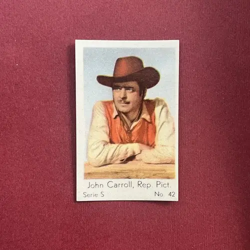 John Carroll — 1957 Serie S #42