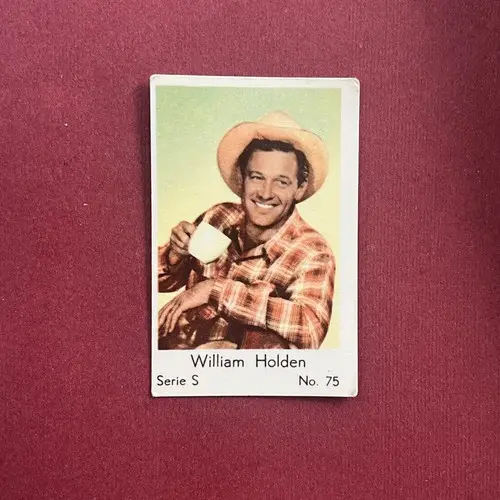 William Holden — 1957 Serie S #75