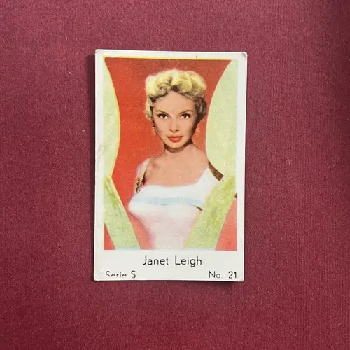 Janet Leigh — 1957 Serie S #21