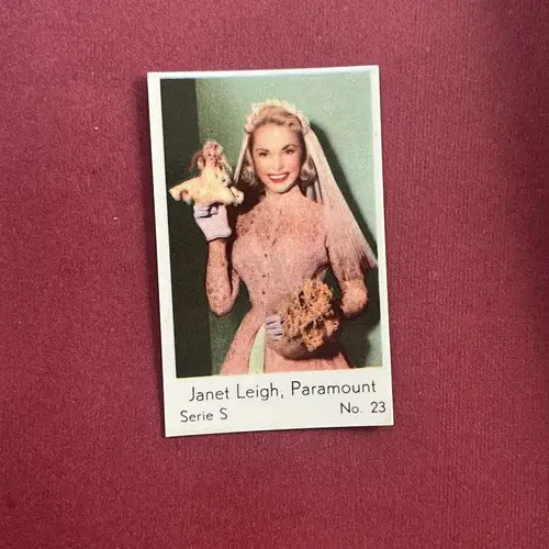 Janet Leigh — 1957 Serie S #23