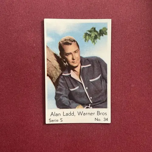 Alan Ladd — 1957 Serie S #34