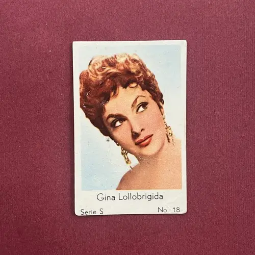 Gina Lollobrigida — 1957 Serie S #18