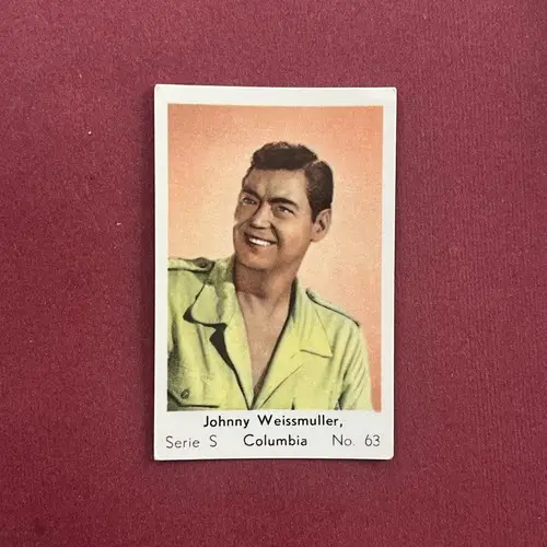 Johnny Weissmuller — 1957 Serie S #63