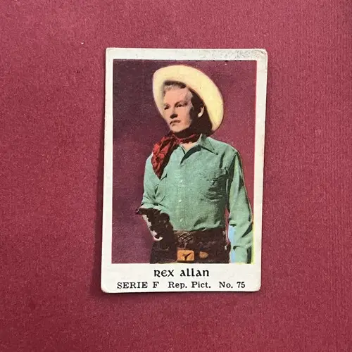 Rex Allen — 1956 Serie F #75