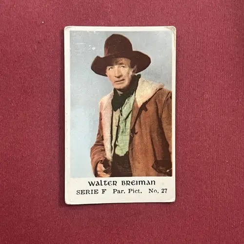 Walter Brennan — 1956 Serie F #27