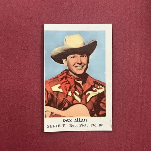 Rex Allen — 1956 Serie F #82