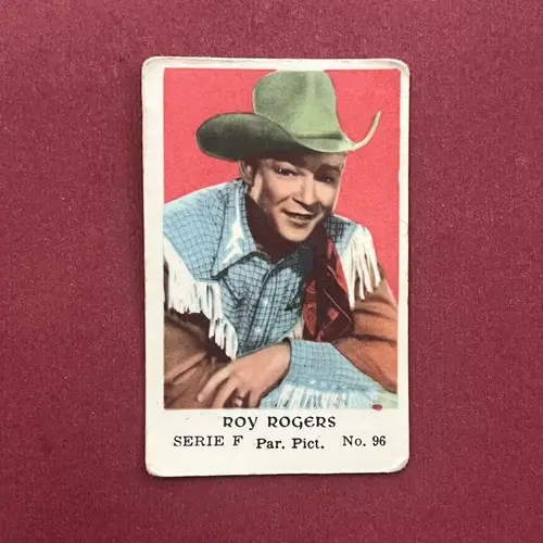 Roy Rogers — 1956 Serie F #96