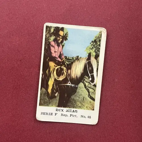 Rex Allen — 1956 Serie F #65